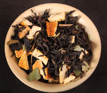 Клубника с апельсином